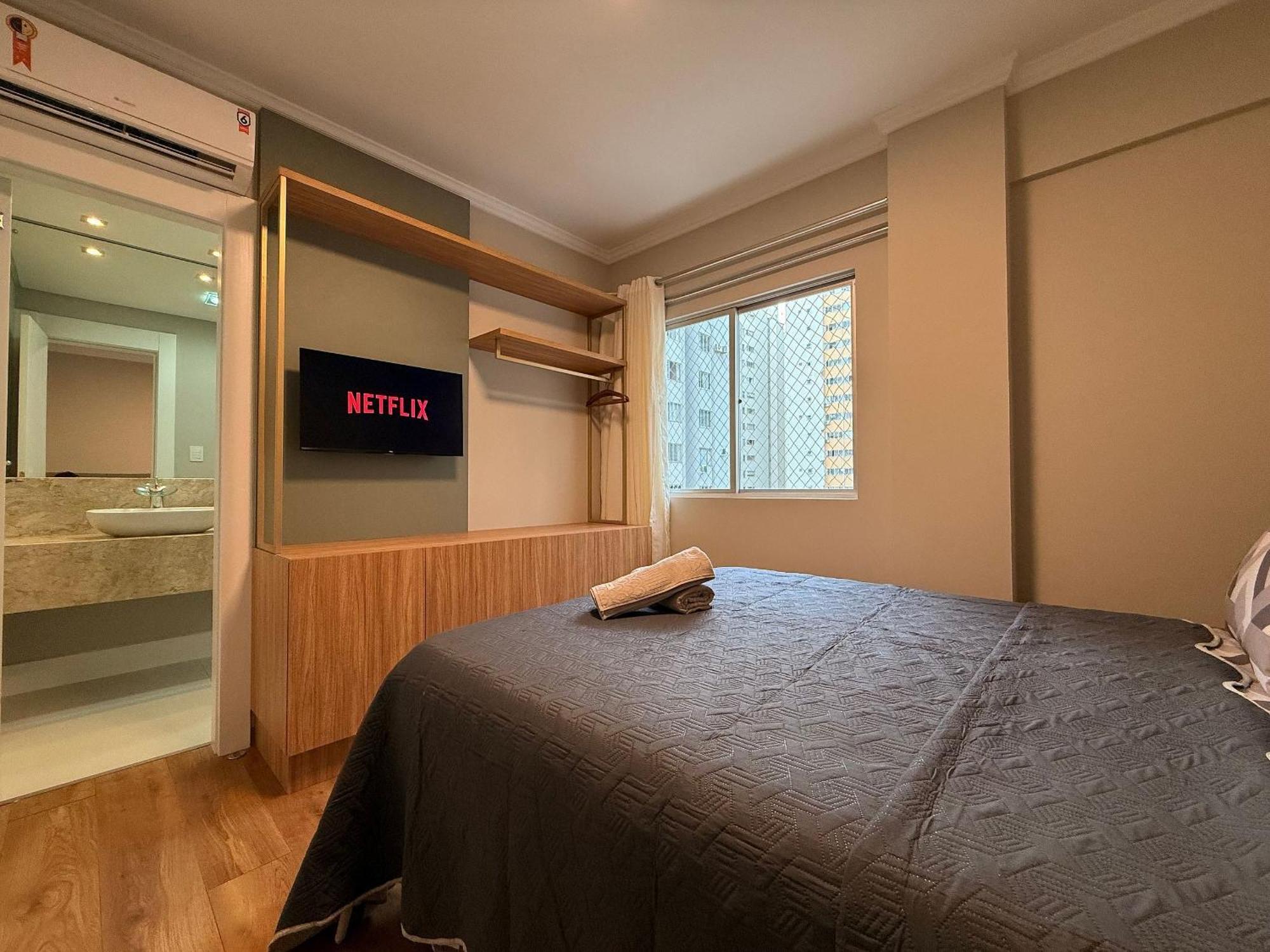 Pd01- 3 Suites| Centro| Churrasq.| Telas Protecao Balneário Camboriú Kültér fotó